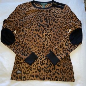 Ralph Lauren Leopard print top